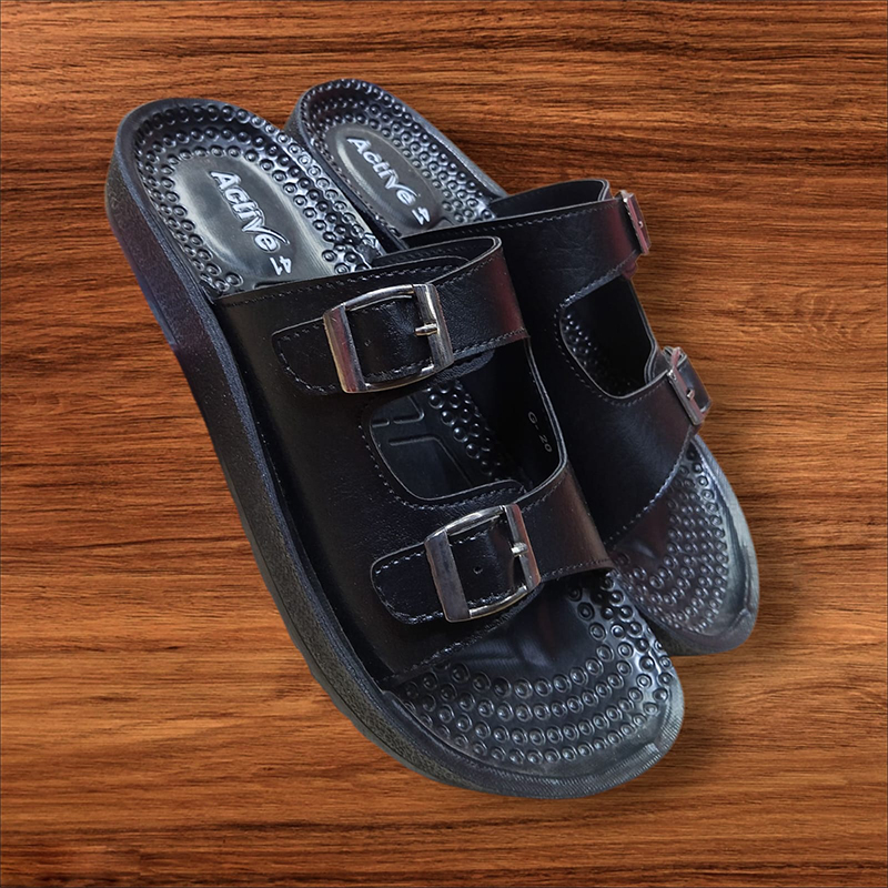 Picture of Active PU Casual Buckle Chappal Sandale for Men Multicolor