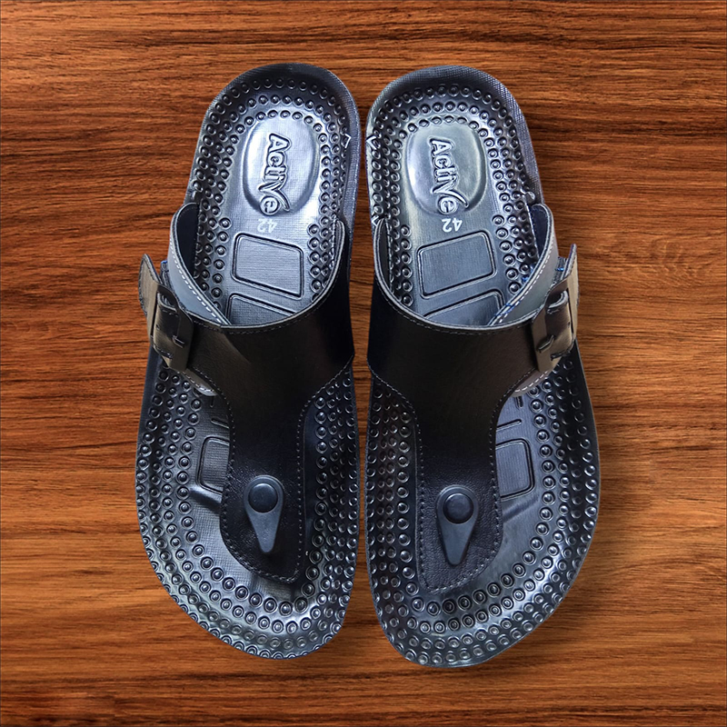 Picture of Active PU Casual Buckle Chappal Sandale for Men Multicolor