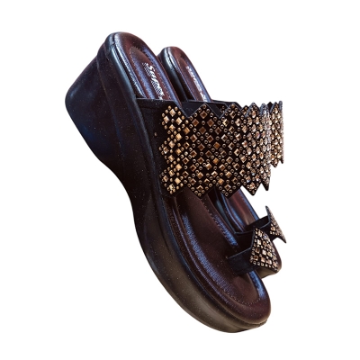 Picture of Exclusive high heeled ladies sandals Multicolor