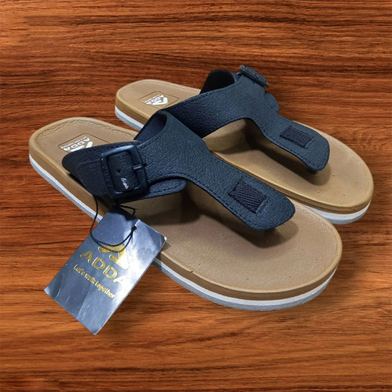 Picture of Adda man's buckle sandals for office daily & casual wear Multicolor