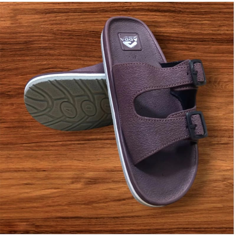 Picture of Adda men's buckle sandals for office & casual wear Multicolor