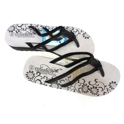 Picture of Ladies Fashion Flip Flop Sandals Grey