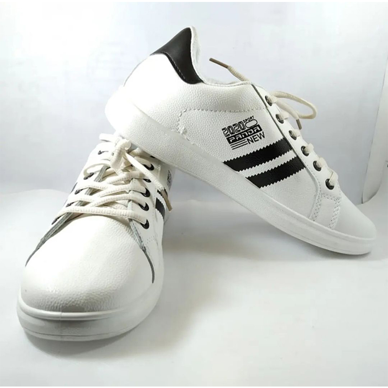 Picture of Panda Fashionable Casual White Sneakers for Men White