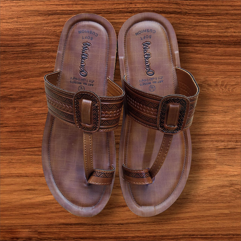 Picture of Artificial Leather Fashionable  Men's Outdoor Sandals Multicolor