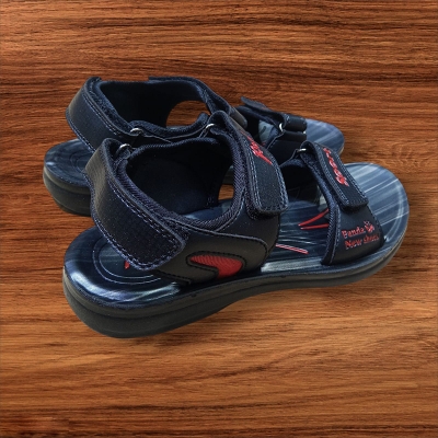 Picture of Panda comfortable Boys Sandals Black/Red