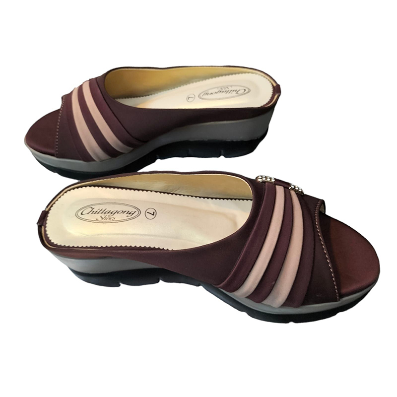 Picture of Exclusive High Heeled Ladies Sandals Shoe For Women Multicolor
