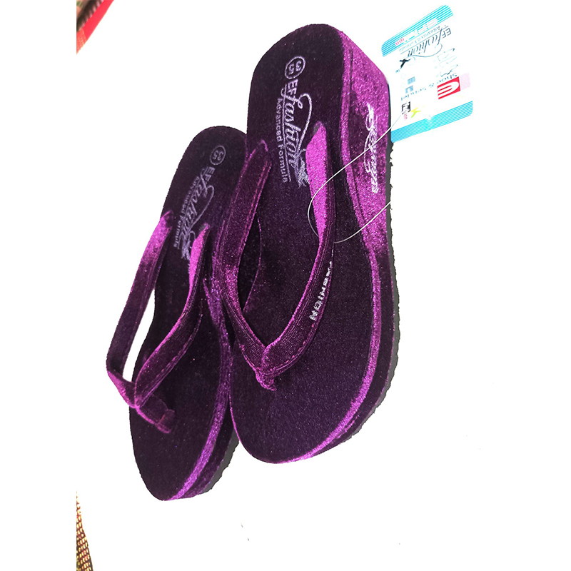 Picture of Ladies Fashion Flip Flop Sandal Navy Blue