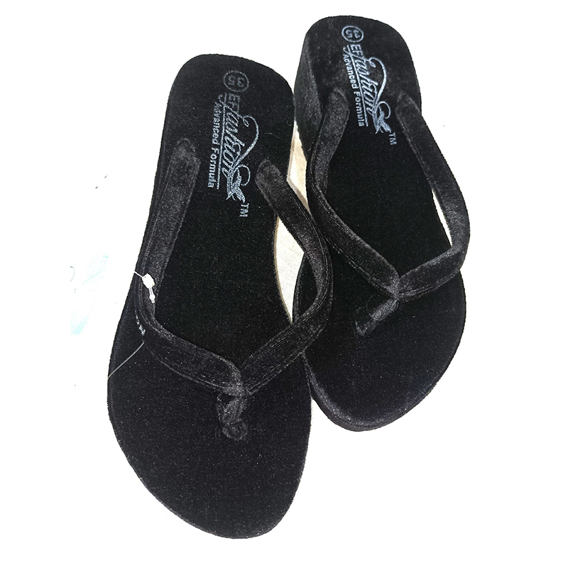 Picture of Ladies Fashion Flip Flop Sandal Black