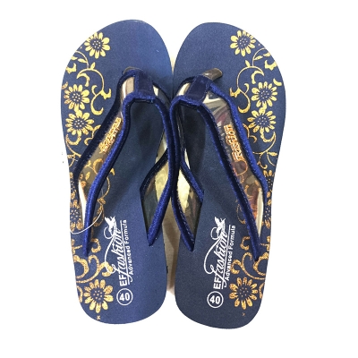 Picture of Artificial Leather Sandal for Women Blue