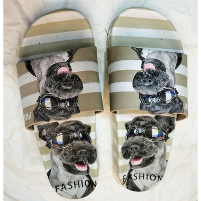 Picture of New Fashionable Solid Slides Slipper For Man Multicolor