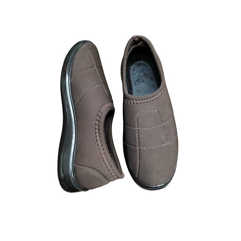 Picture of Slip-On Cotton Casual Walking Stripe Soft Shoes Multicolor