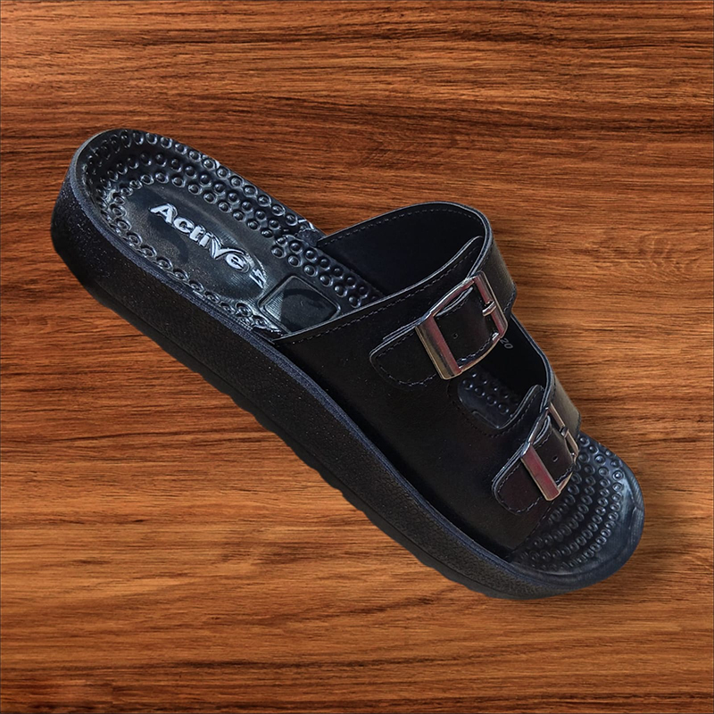 Picture of Active PU Casual Buckle Chappal Sandale for Men Multicolor