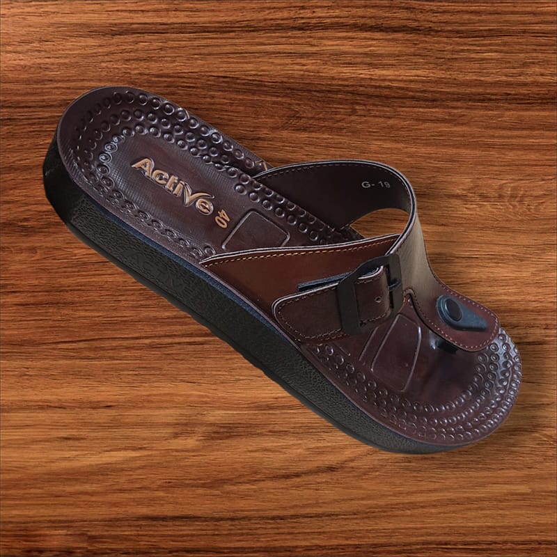 Picture of Active PU Casual Buckle Chappal Sandale for Men Multicolor