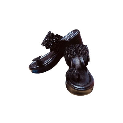 Picture of Exclusive high heeled ladies sandals Black