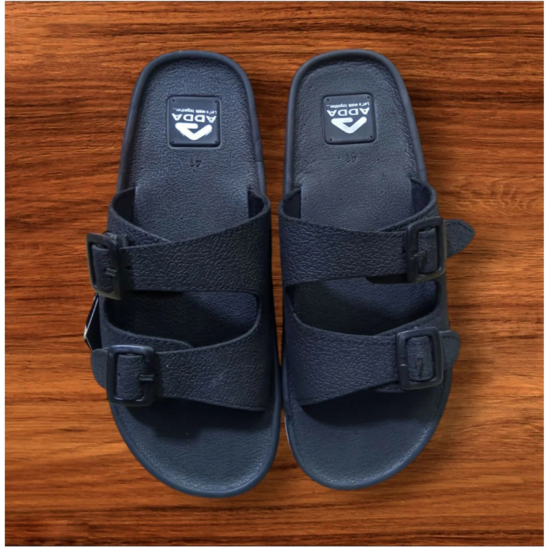 Picture of Adda men's buckle sandals for office & casual wear Multicolor