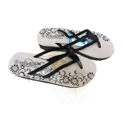 Picture of Ladies Fashion Flip Flop Sandals Grey
