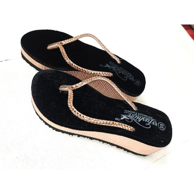 Picture of Ladies Fashion Flip Flop Sandals Multicolor