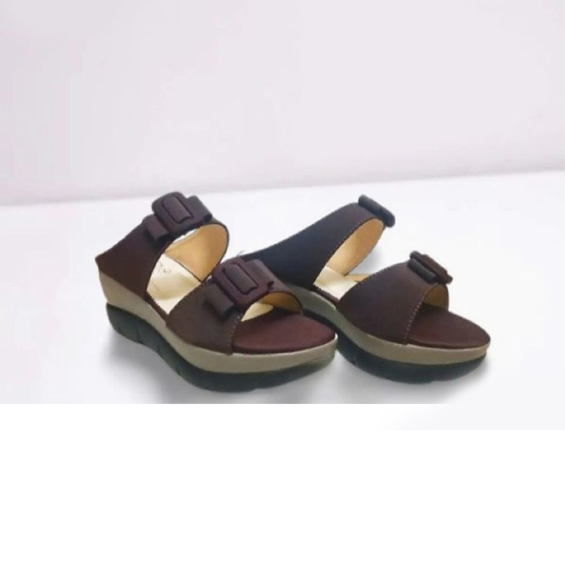Picture of Eid Exclusive high heeled ladies sandals Coffee