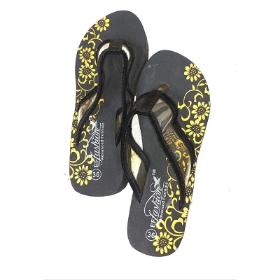 Picture of Artificial Leather Sandal for Women Black