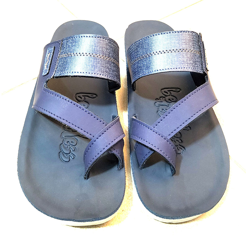 Picture of Artificial Leather Fashionable  Men's Outdoor Sandals Multicolor