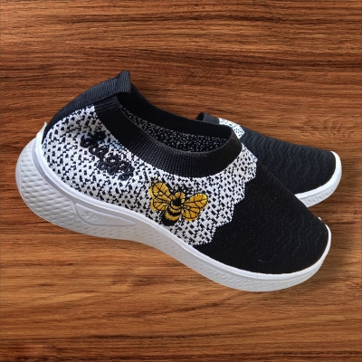 Picture of Fashionable ladies comfortable casual shoes Multicolor