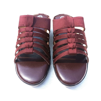 Picture of comfortable Ladies Fashion Hill Sandals Chocolate
