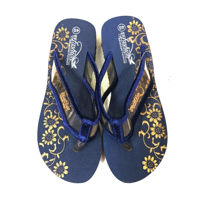 Picture of Artificial Leather Sandal for Women Blue