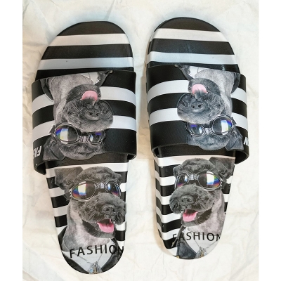 Picture of New Fashionable Solid Slides Slipper For Man Multicolor