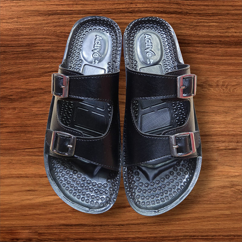 Picture of Active PU Casual Buckle Chappal Sandale for Men Multicolor