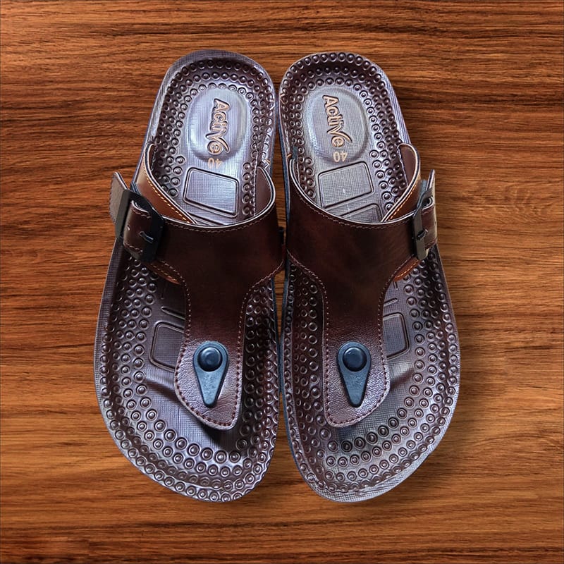 Picture of Active PU Casual Buckle Chappal Sandale for Men Multicolor