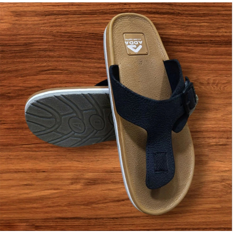 Picture of Adda man's buckle sandals for office daily & casual wear Multicolor