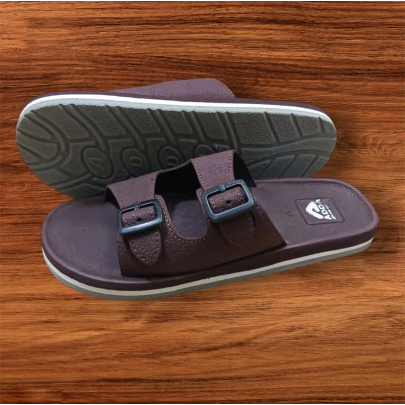 Picture of Adda men's buckle sandals for office & casual wear Multicolor