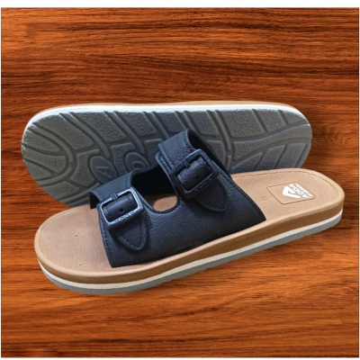 Picture of Adda men's buckle sandals for office & casual wear Multicolor