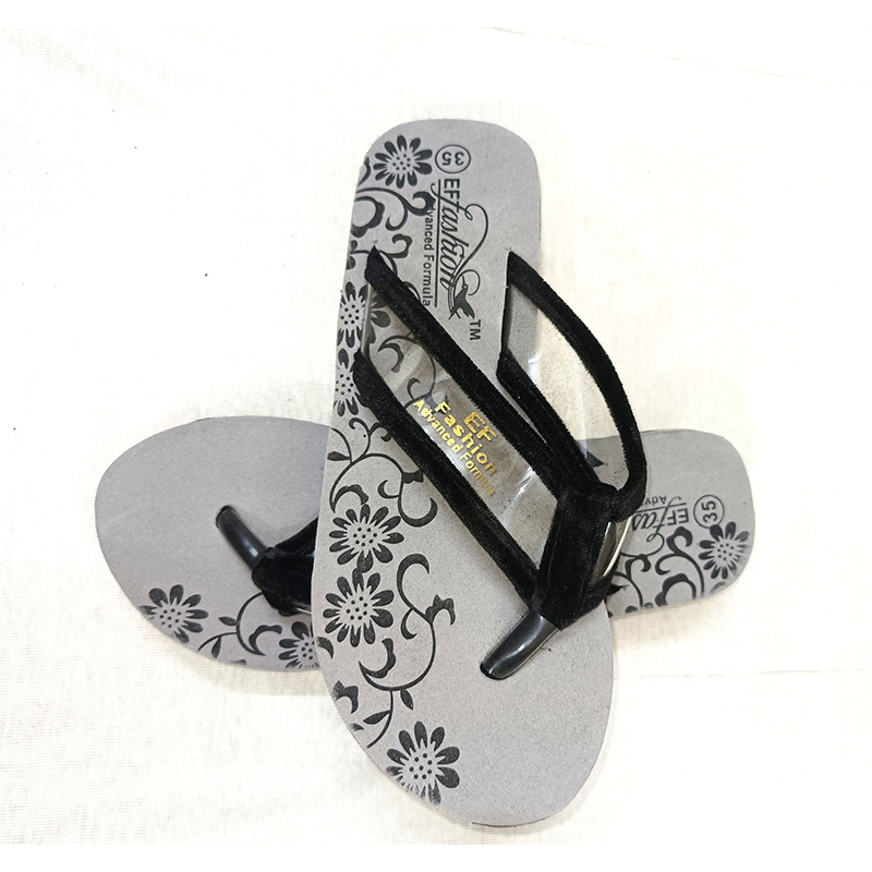 Picture of Ladies Fashion Flip Flop Sandals Grey