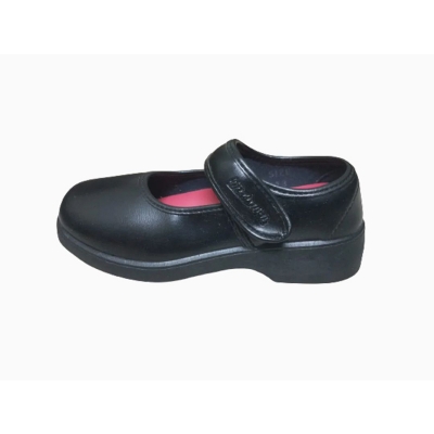 Picture of First Ariel Dress Girls School Shoes Black