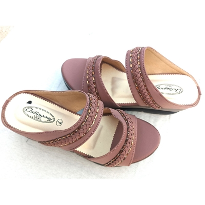 Picture of Exclusive High Heeled Ladies Sandals Shoe For Women Pink