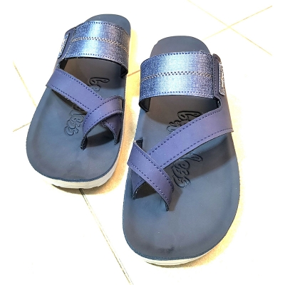 Picture of Artificial Leather Fashionable  Men's Outdoor Sandals Multicolor