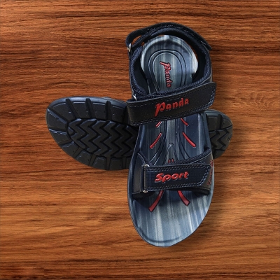 Picture of Panda comfortable Boys Sandals Black/Red