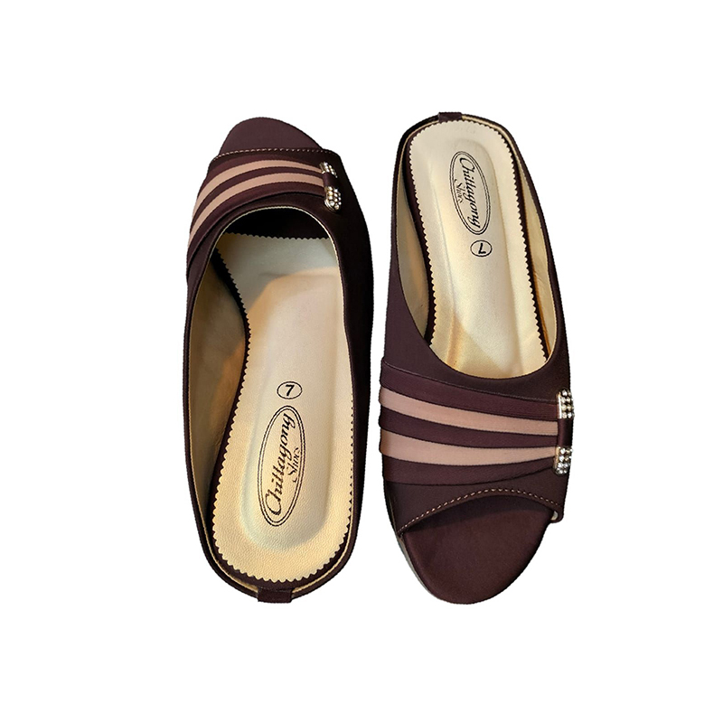 Picture of Exclusive High Heeled Ladies Sandals Shoe For Women Multicolor