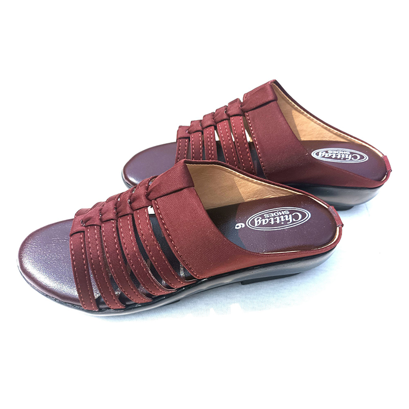 Picture of comfortable Ladies Fashion Hill Sandals Chocolate