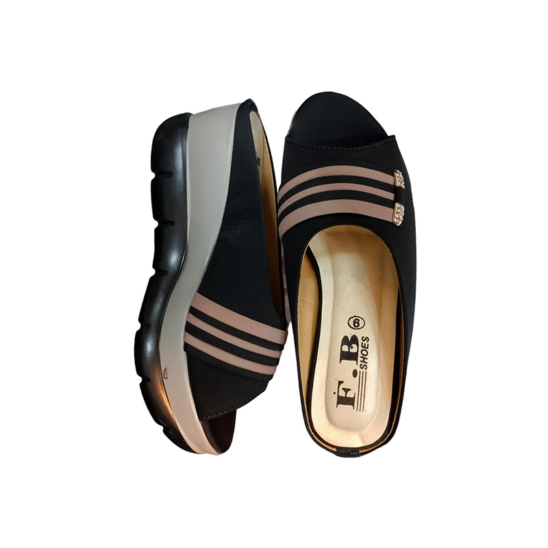 Picture of Exclusive High Heeled Ladies Sandals Shoe For Women Multicolor