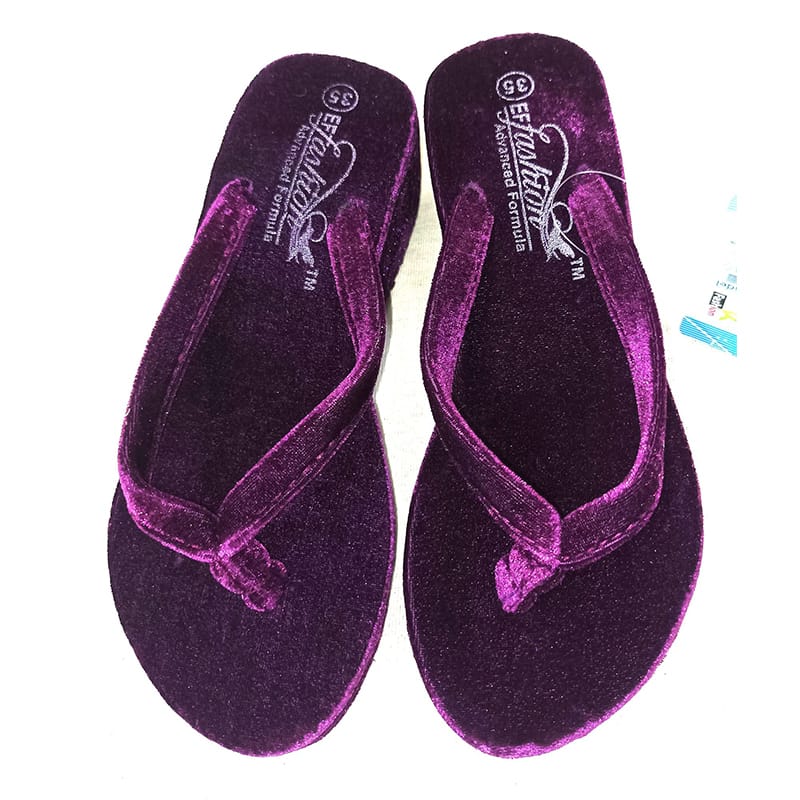Picture of Ladies Fashion Flip Flop Sandal Navy Blue