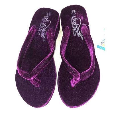 Picture of Ladies Fashion Flip Flop Sandal Navy Blue