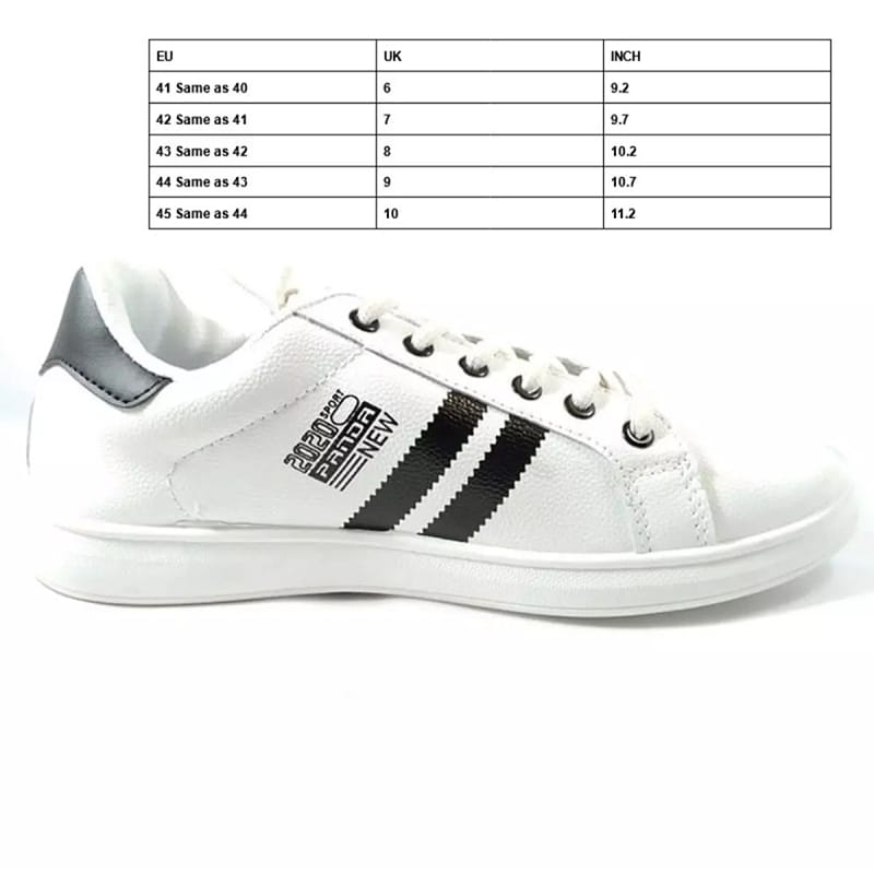 Picture of Panda Fashionable Casual White Sneakers For Men - Shoe Multicolor