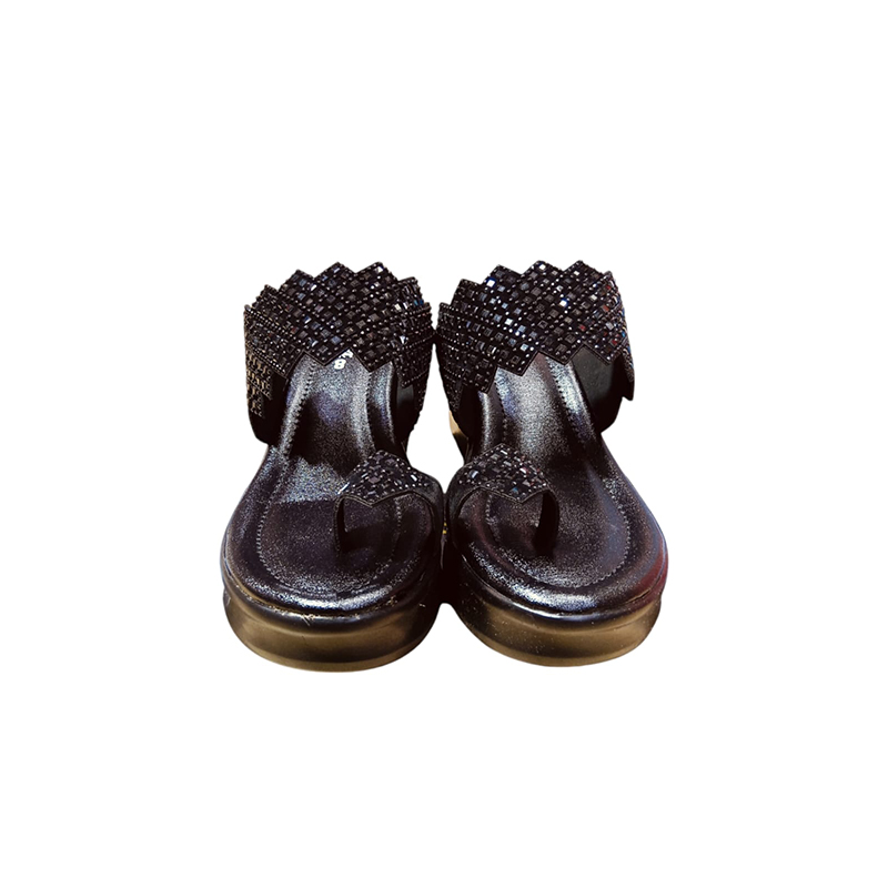 Picture of Exclusive high heeled ladies sandals Black