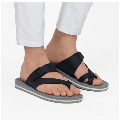 Picture of Adda mans buckle sandals for office casual wear Multicolor