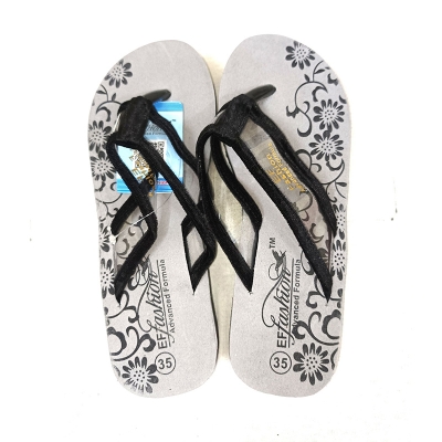 Picture of Ladies Fashion Flip Flop Sandals Grey