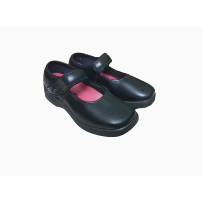 Picture of First Ariel Dress Girls School Shoes Black