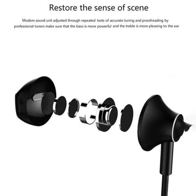 Picture of Remax RM-711 Bass Wired Earphone with Mic - Black
