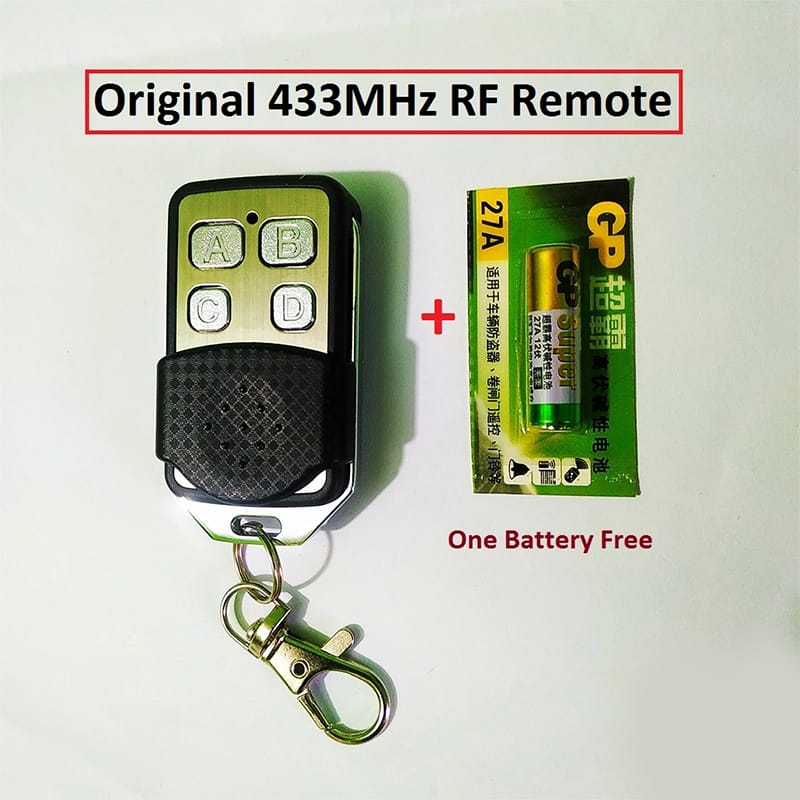 Picture of TechLimb 433MHz RF 4-Key Wireless Remote Control FY-TXJSC-02A